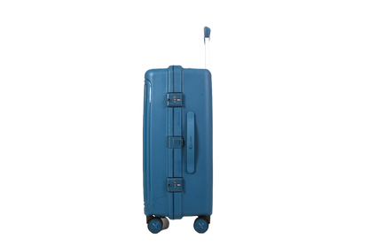 LUGGIT Osaka – 3-Piece Premium Trolley Luggage Set | Zipperless Design | TSA Lock- Petroleum Blue