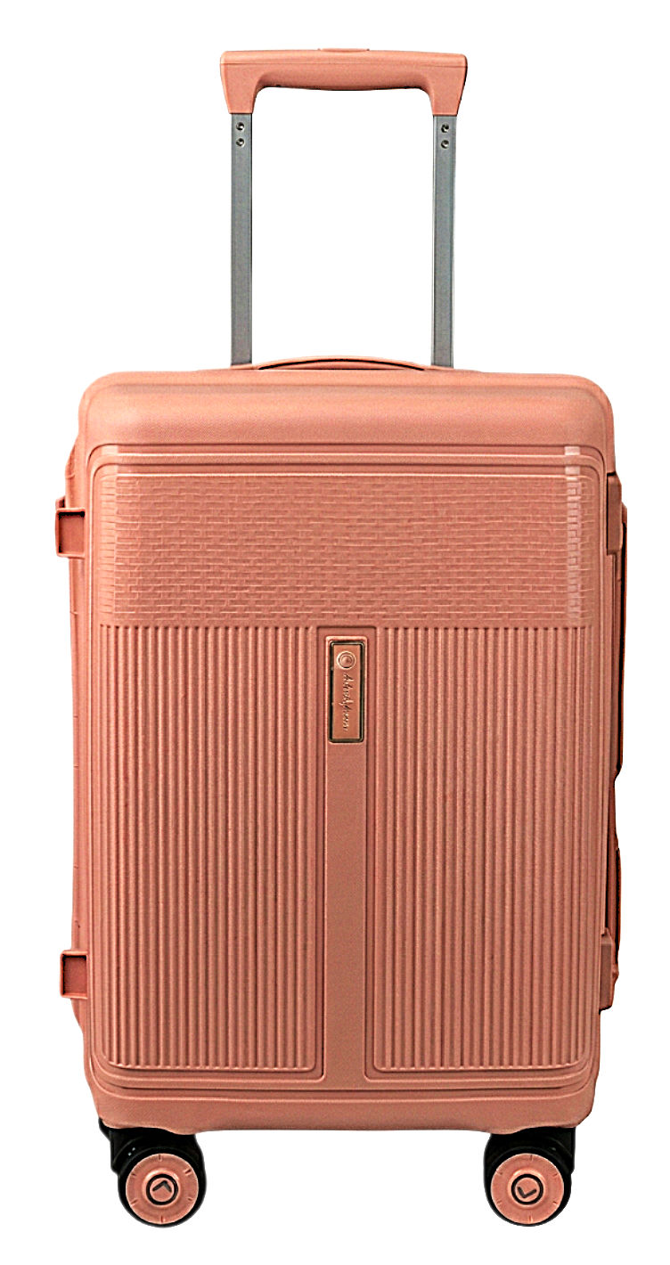 LUGGIT Osaka – 3-Piece Premium Trolley Luggage Set | Zipperless Design | TSA Lock  -Apricot