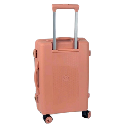LUGGIT Osaka – 3-Piece Premium Trolley Luggage Set | Zipperless Design | TSA Lock  -Apricot