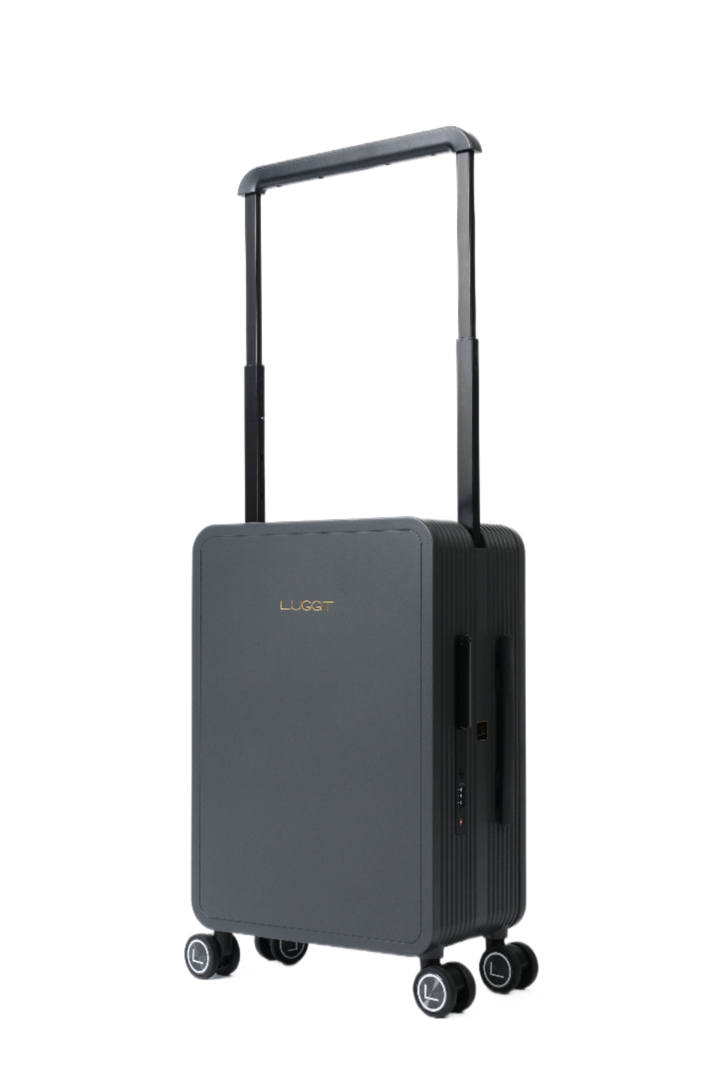 LUGGIT Premium Cabin Luggage, Grey