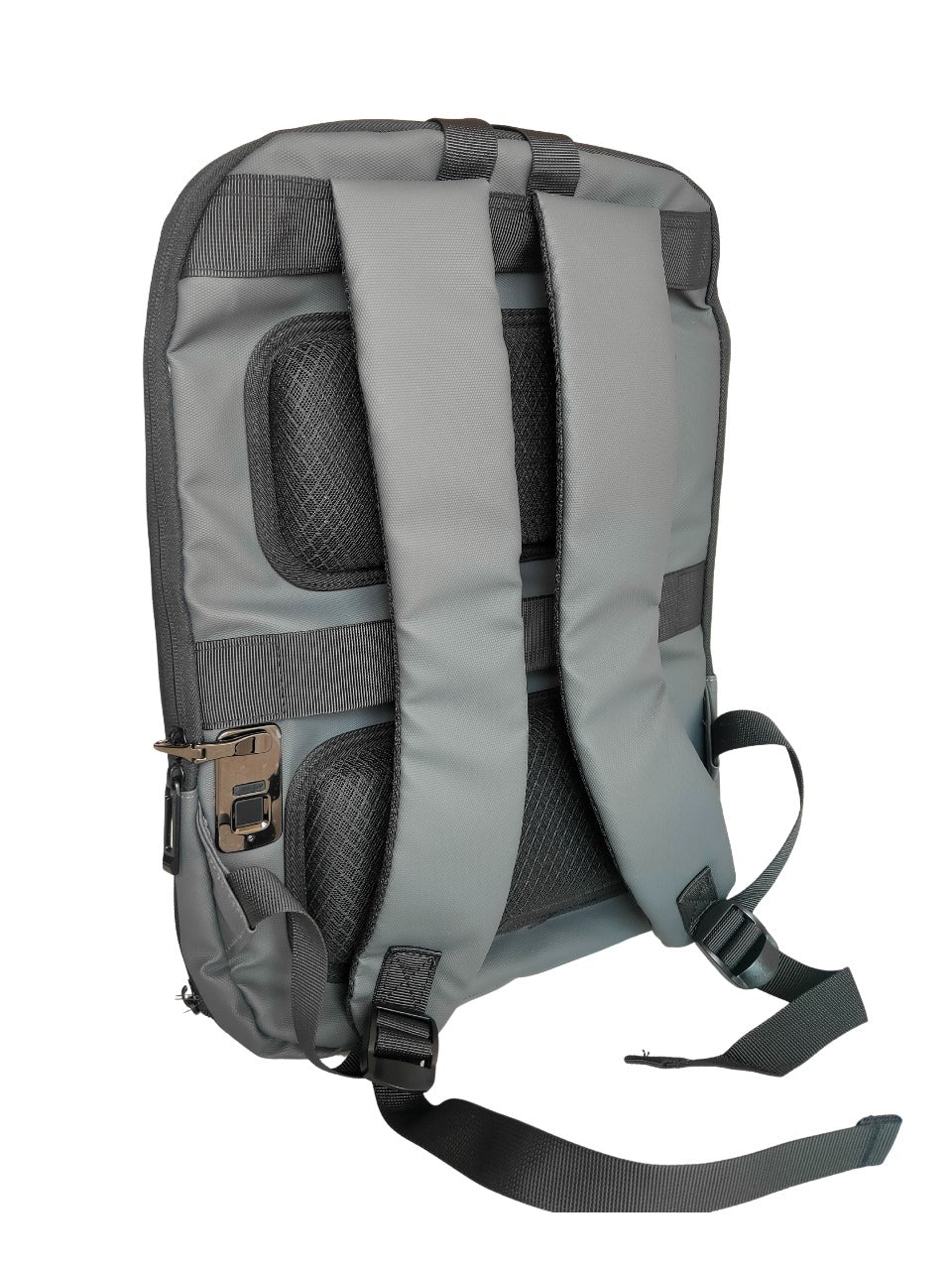 biometric fingerprint lock backpack secure smart travel laptop bag