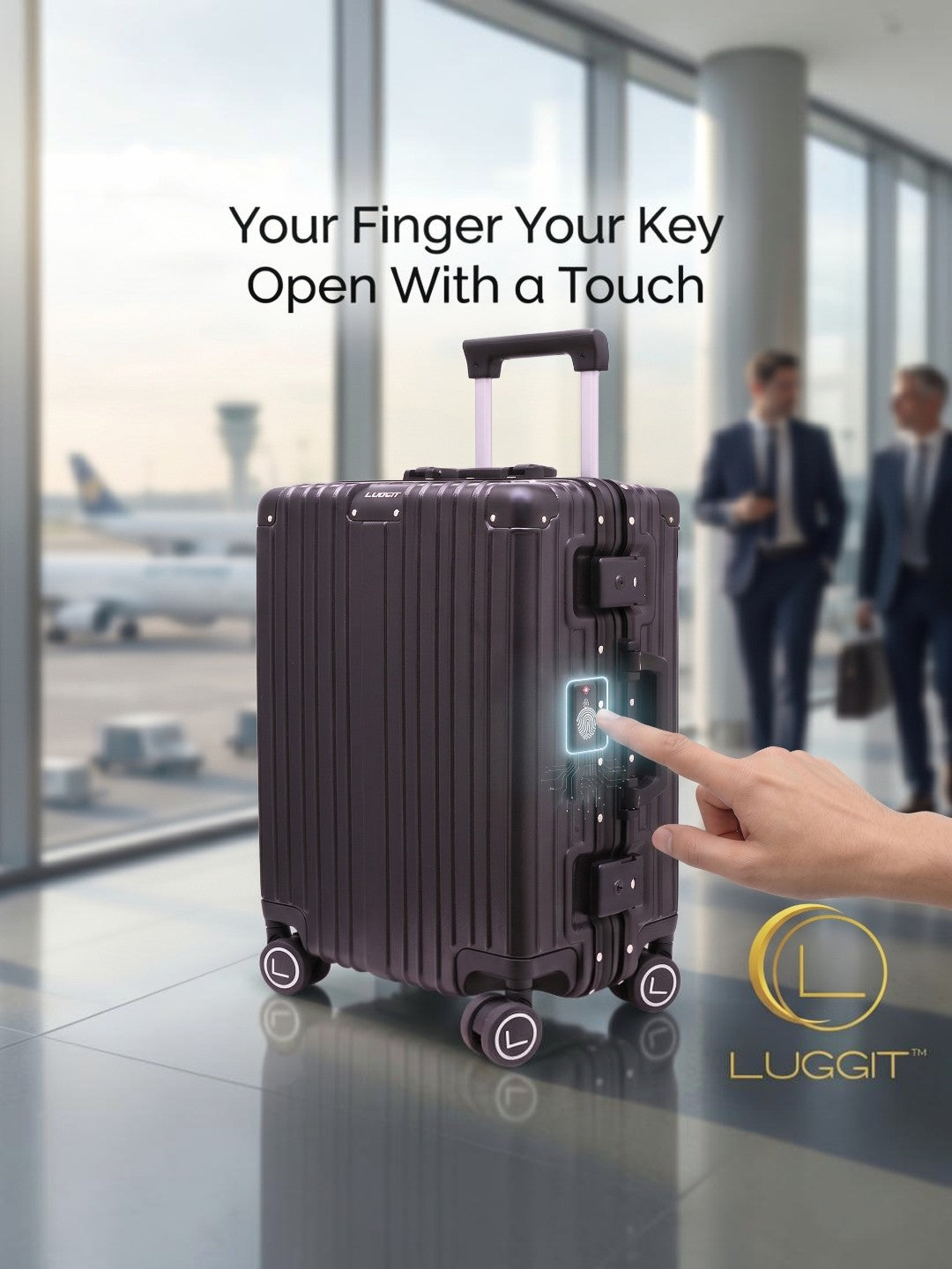 luggit luxury trolley bag