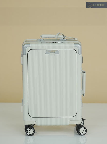 LUGGIT - Executive Plus - Cabin Luggage - White-20"