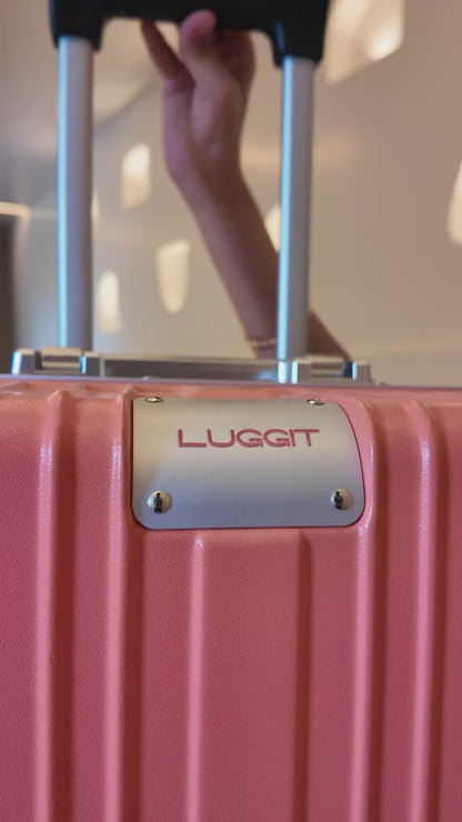 LUGGIT Smart "Pro MAX" Finger Print Unlock - With Triple Protection Cabin/Check-in Trolley Bag
