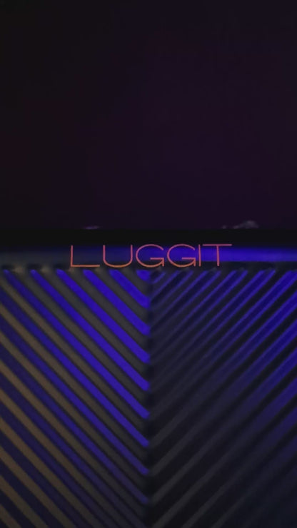 LUGGIT - Sovereign Circle Full Metal Aluminium Body & Frame - Cabin Luggage -Green