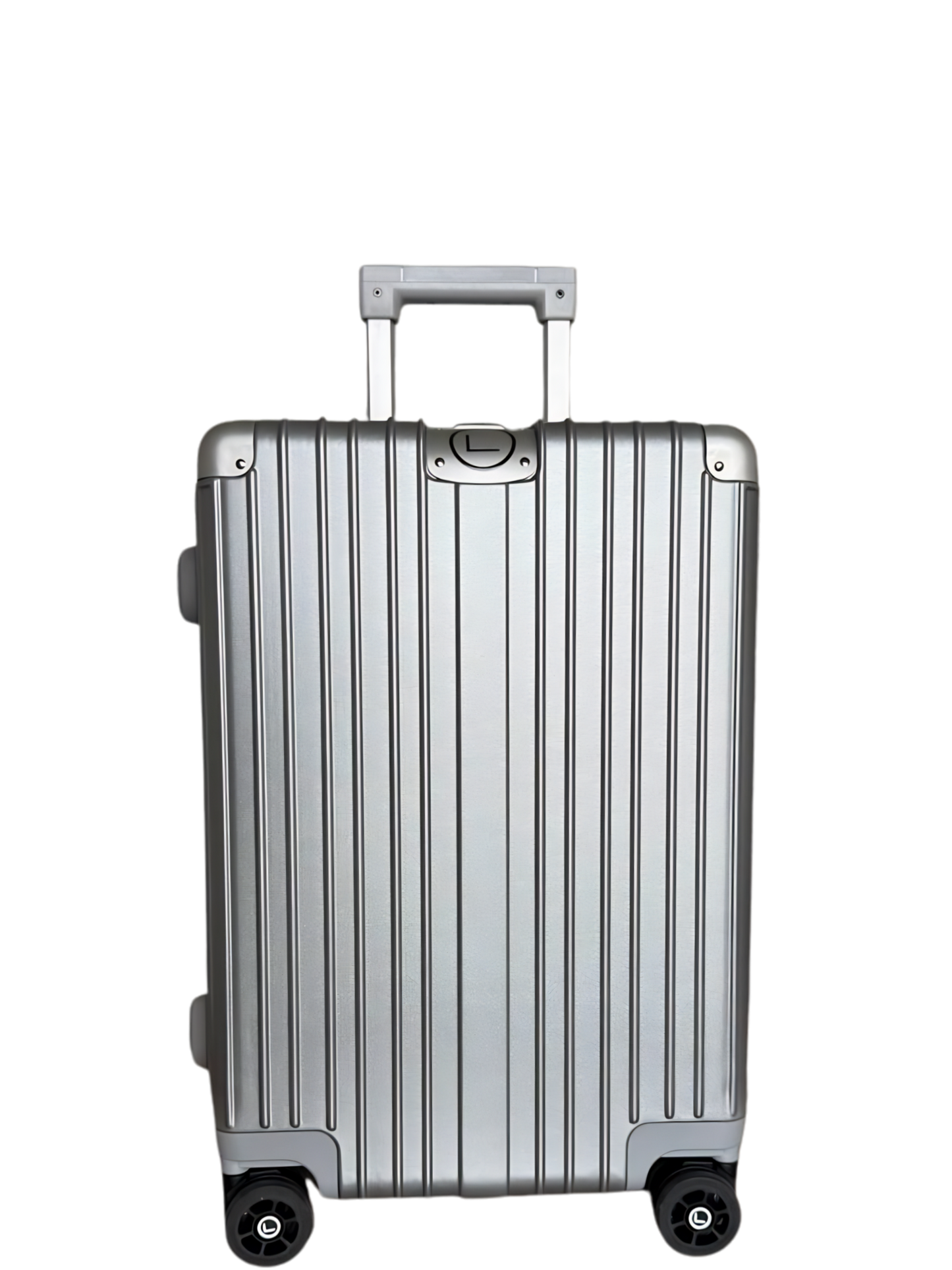 LUGGIT Smart Pro Max Fingerprint Cabin Luggage – 20 inch-Silver