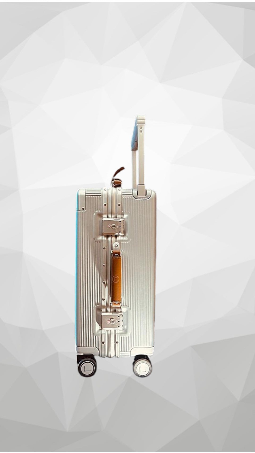LUGGIT - Luxury Trolley bag -Silver-20"/24"