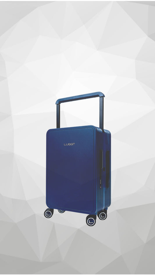 LUGGIT Premium - Cabin Trolley bag 20" - Blue