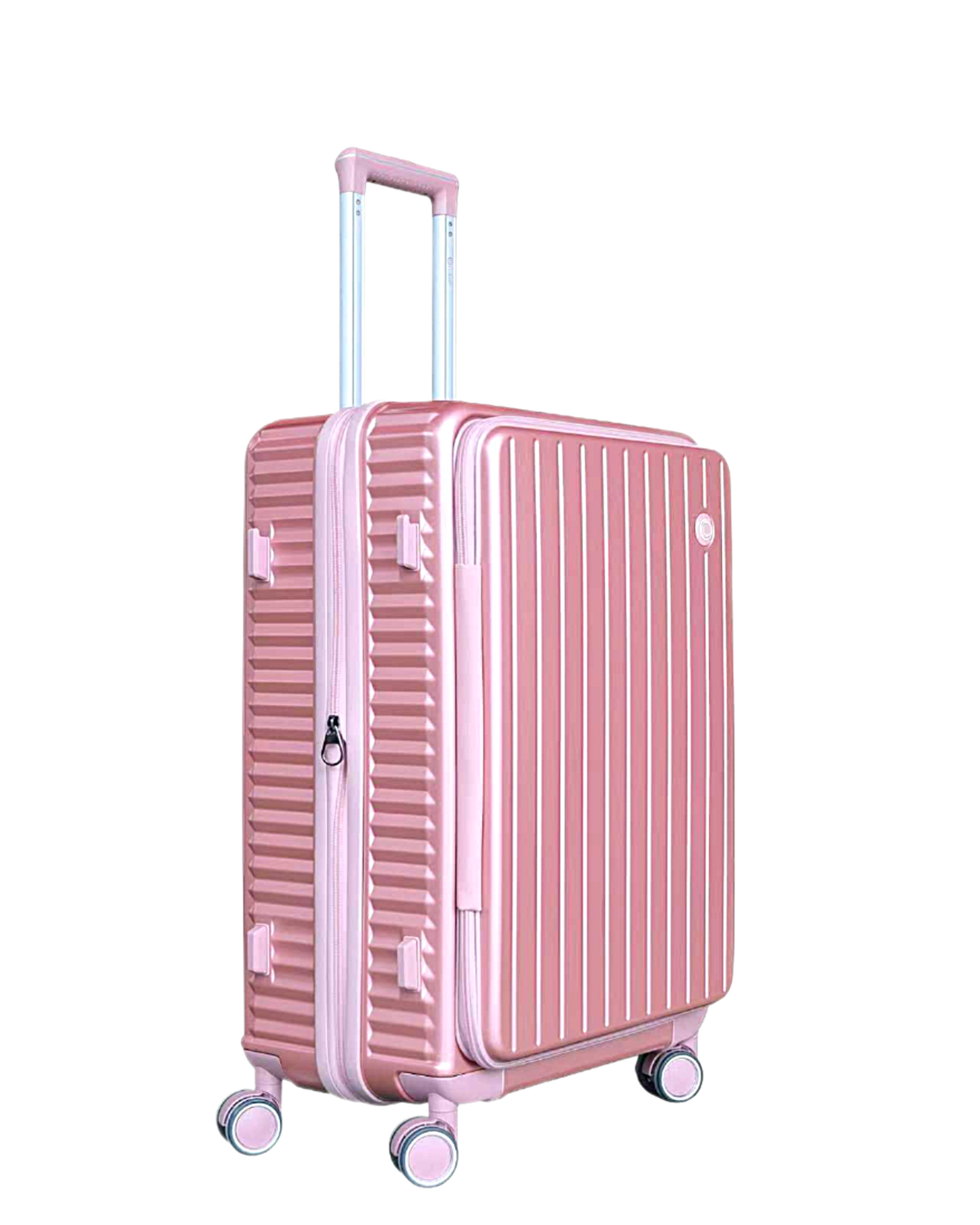 LUGGIT SFO 2.0 Premium Rose Gold Trolley Bag Set of 3