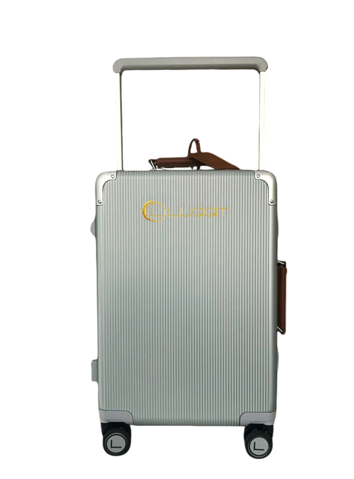LUGGIT - Luxury Trolley bag -Silver-20"/24"
