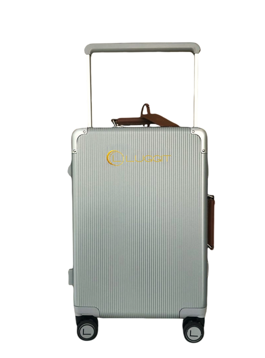 LUGGIT - Luxury Trolley bag -Silver-20"/24"