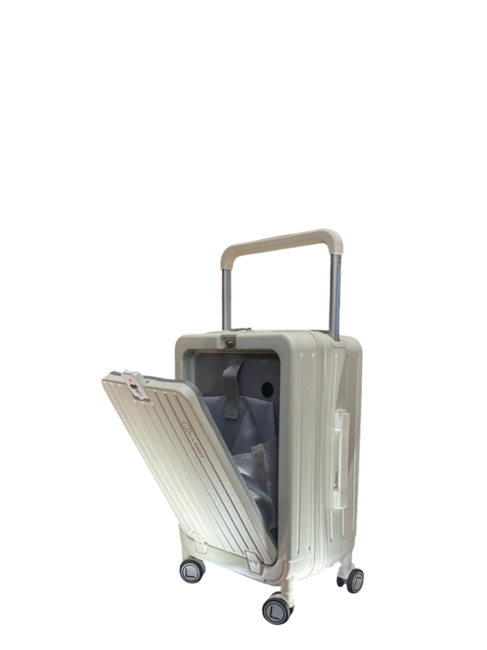 LUGGIT SFO -Cabin Trolley Bag , Front Opening