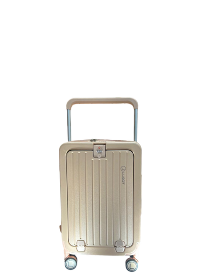 LUGGIT SFO -Cabin Trolley Bag , Front Opening