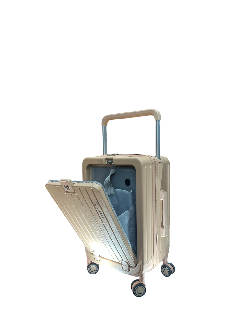 LUGGIT SFO -Cabin Trolley Bag , Front Opening