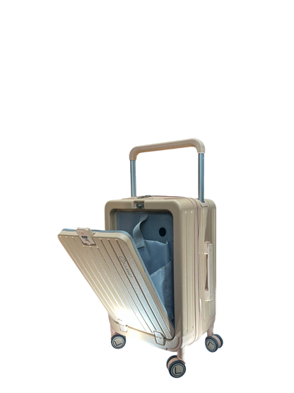 LUGGIT SFO -Cabin Trolley Bag , Front Opening