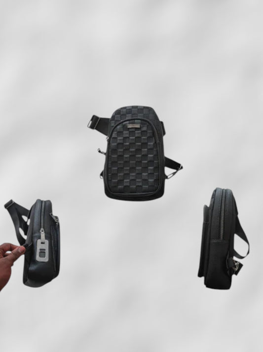 LUGGIT - Traveler's Shield -Bio-Matrices-unlocking Sling Bag