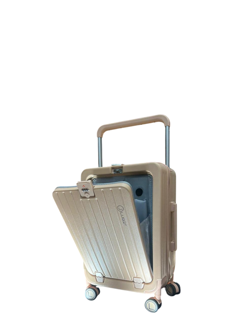 LUGGIT SFO -Cabin Trolley Bag , Front Opening