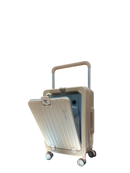 LUGGIT SFO -Cabin Trolley Bag , Front Opening