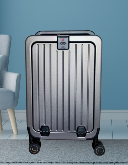 LUGGIT SFO -Cabin Trolley Bag , Front Opening