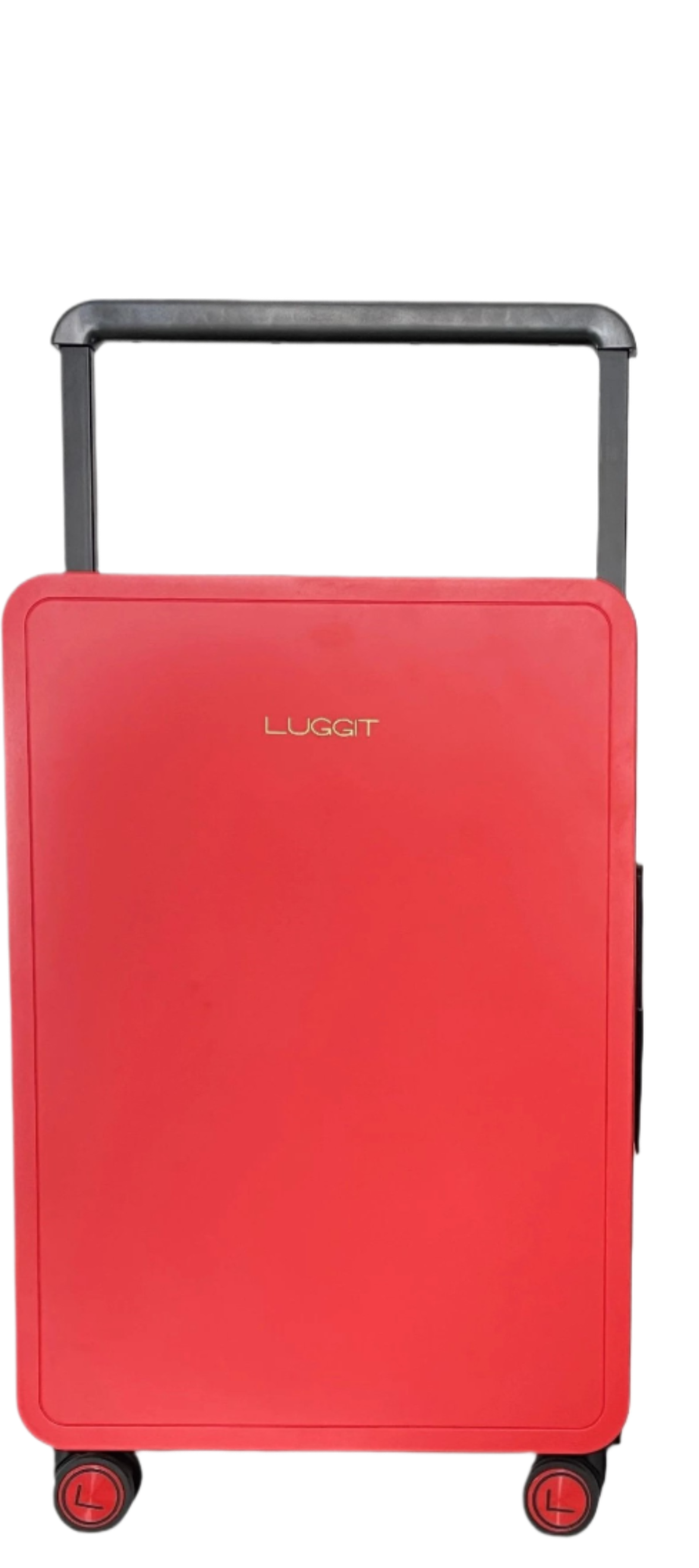 LUGGIT Premium Plus 20" Cabin & 24" Check in Luggage set of 2 Pc Dual Tone Red/Black
