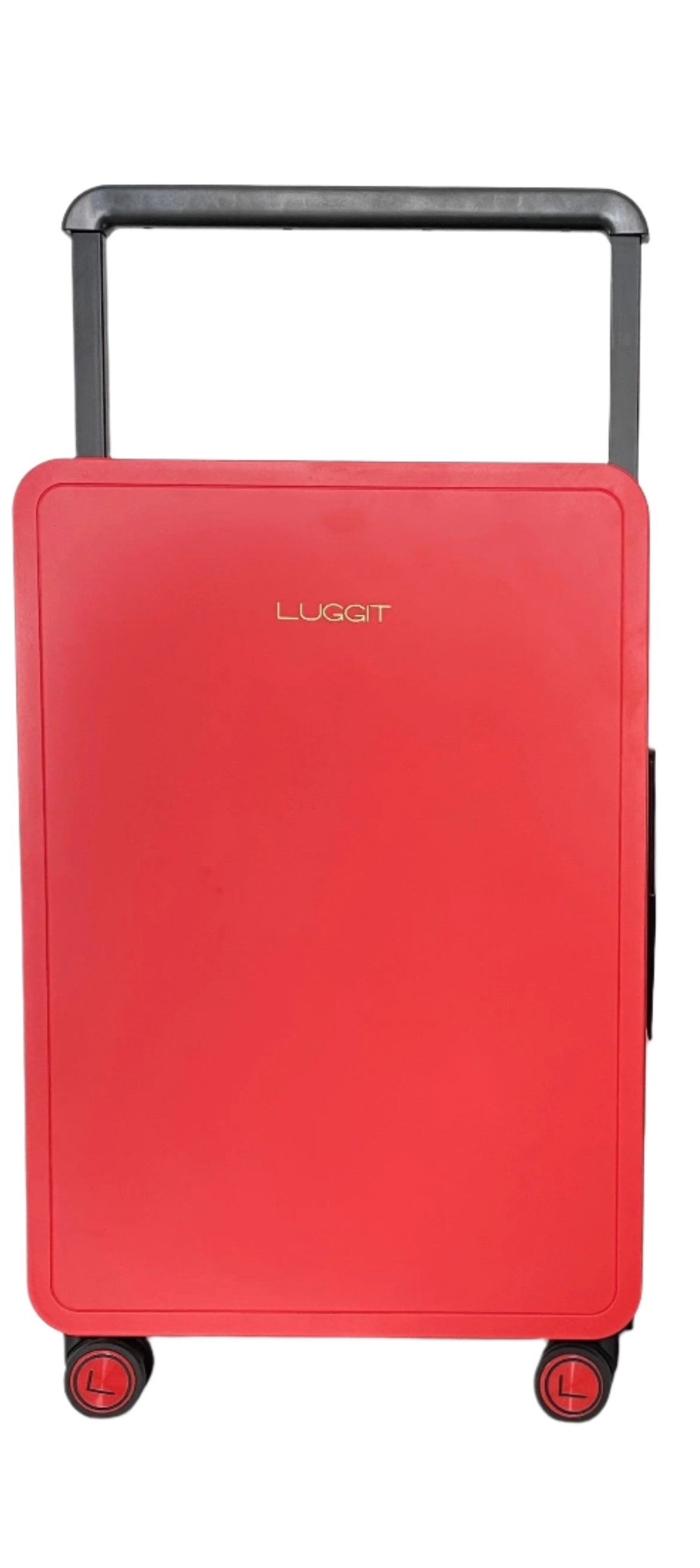 LUGGIT Premium Plus 20" Cabin  24" Check in Luggage Dual Tone Red/Black