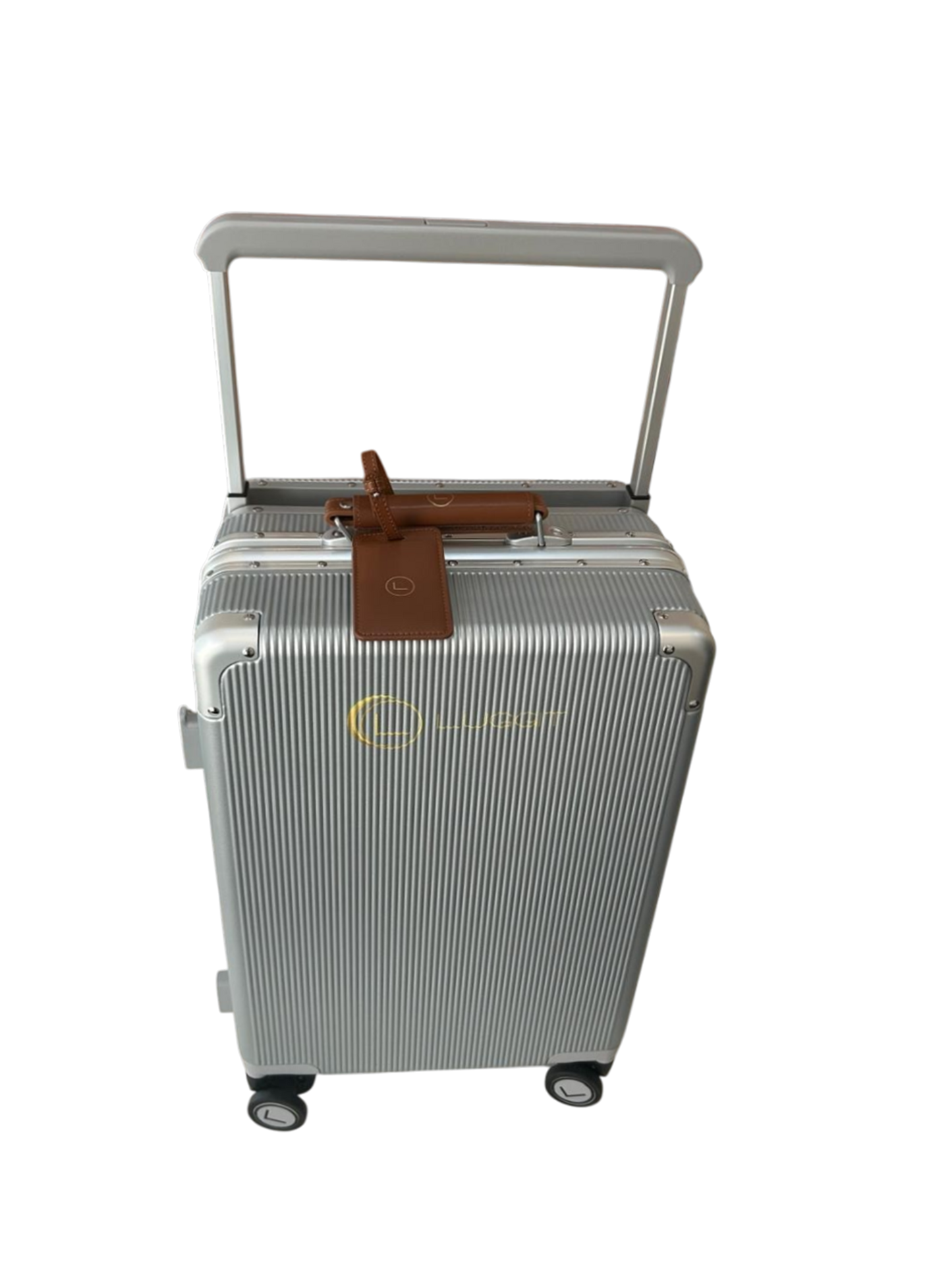 LUGGIT - Luxury Trolley bag -Silver-20"/24"