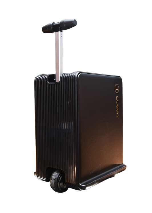 LUGGIT electric ride on cabin trolley smart luggage scooter 20 inch