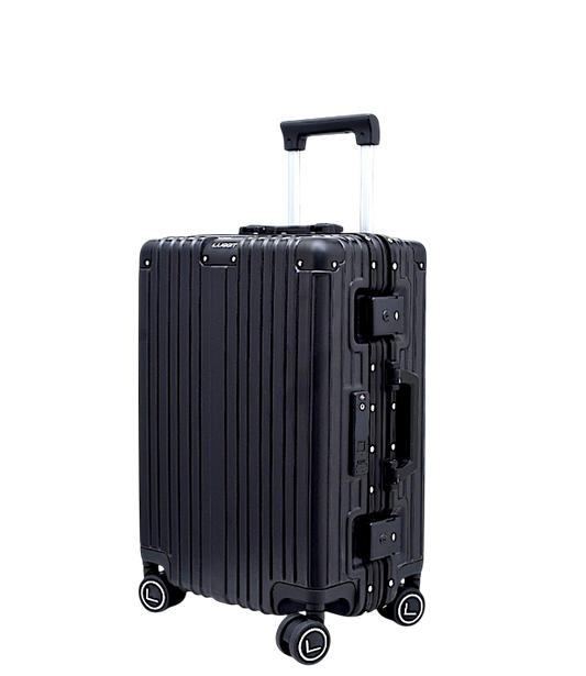LUGGIT Smart "Pro MAX" Finger Print Unlock - With Triple Protection Cabin/Check-in Trolley Bag
