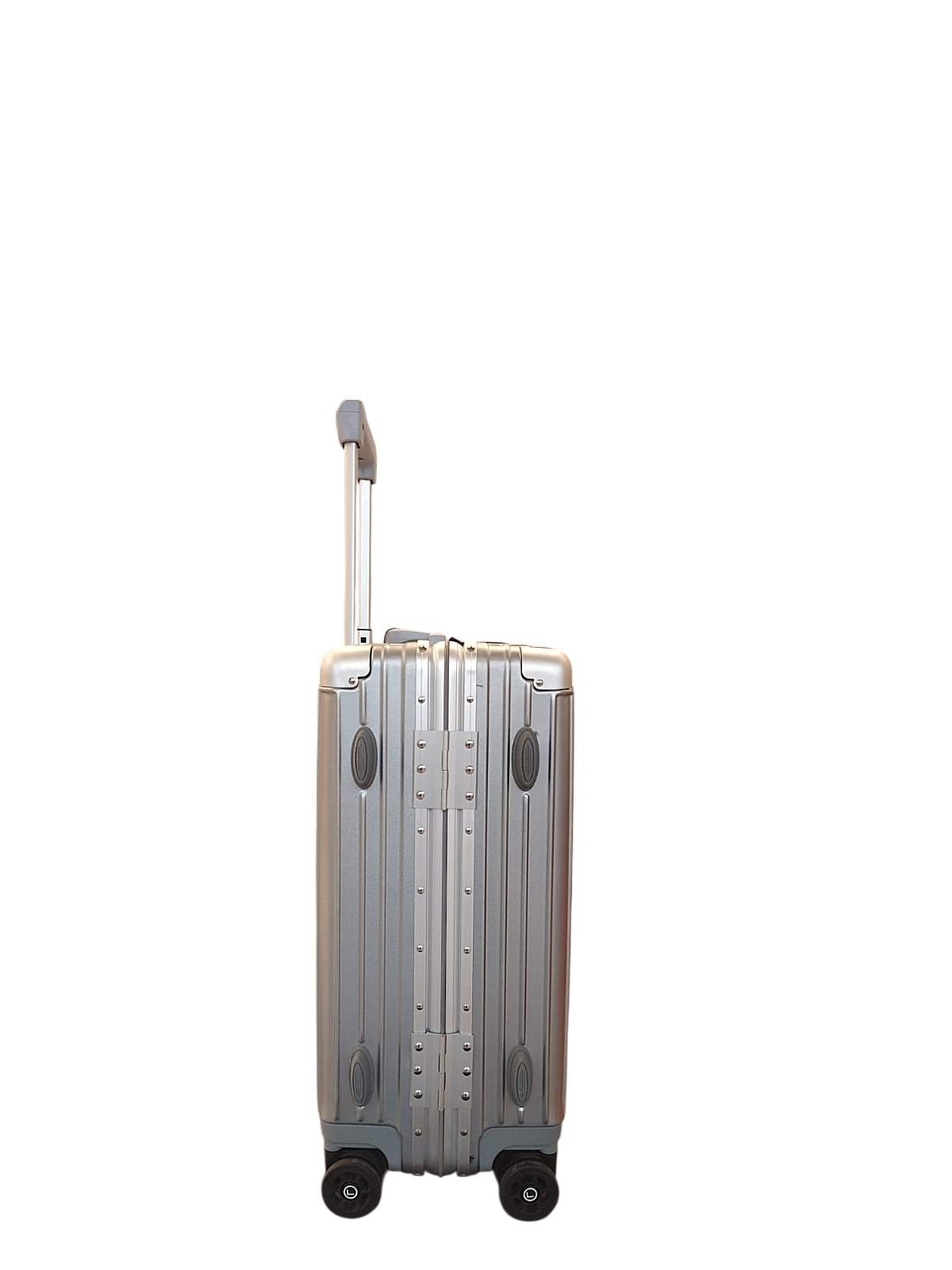 LUGGIT Smart Pro Fingerprint Cabin Luggage – 20 inch-Silver