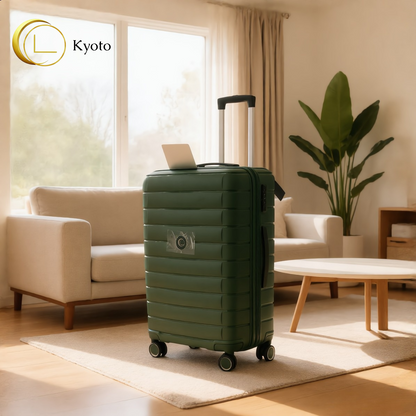 LUGGIT Kyoto – 3-Piece Premium Trolley Luggage Set | Double zipper & Expandable  Design | (Coming soon)