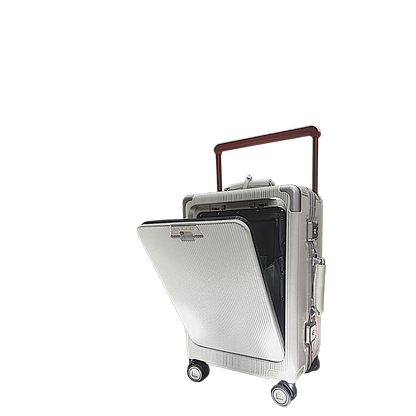 LUGGIT - Executive Plus - Cabin Travel bag - White-20" Front open