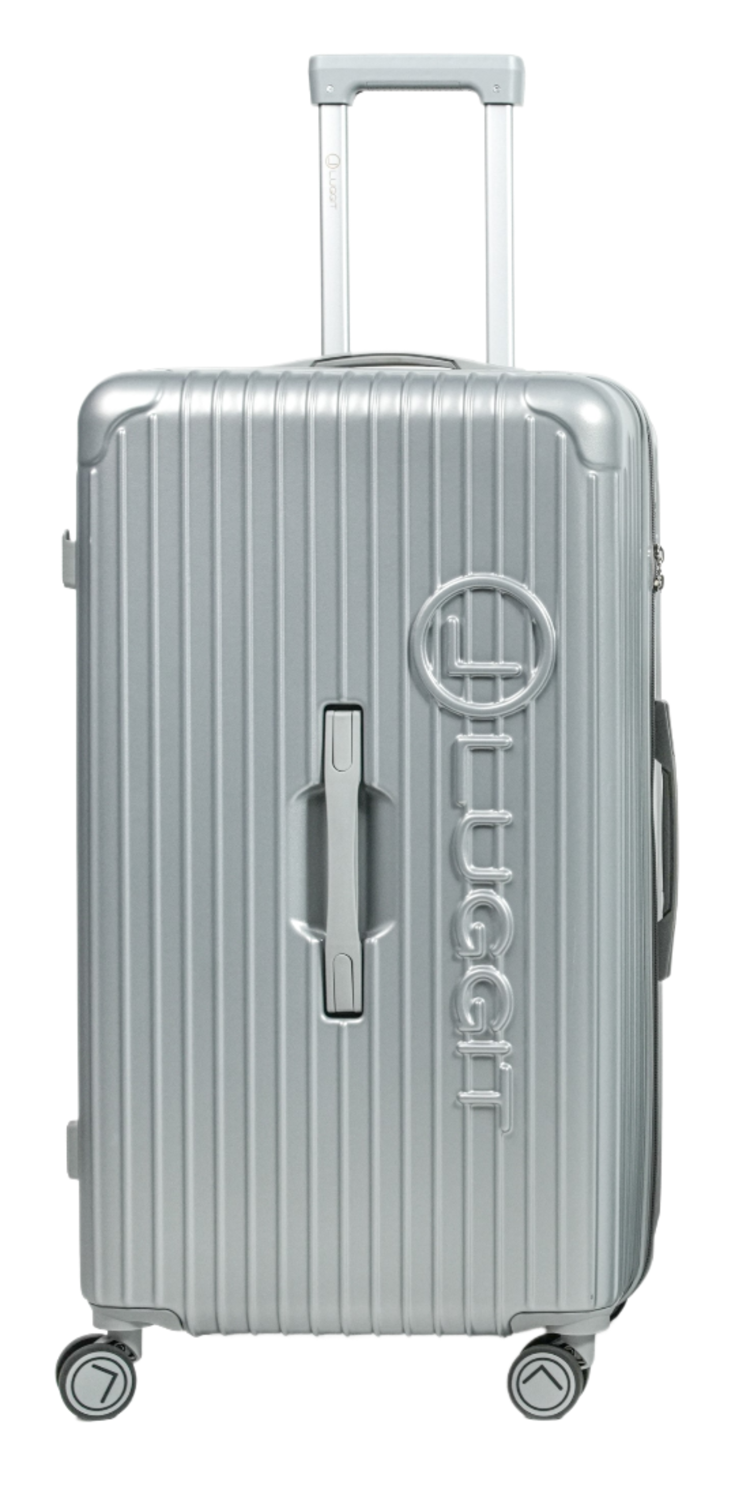LUGGIT -CDG-Trunk Trolley bag  , 20"(Cabin) ,24"(Medium),30"(Extra Large) (White) (Grey)