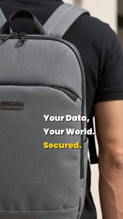 LUGGIT BioShield Lifestyle 2421 Biometric Laptop Backpack