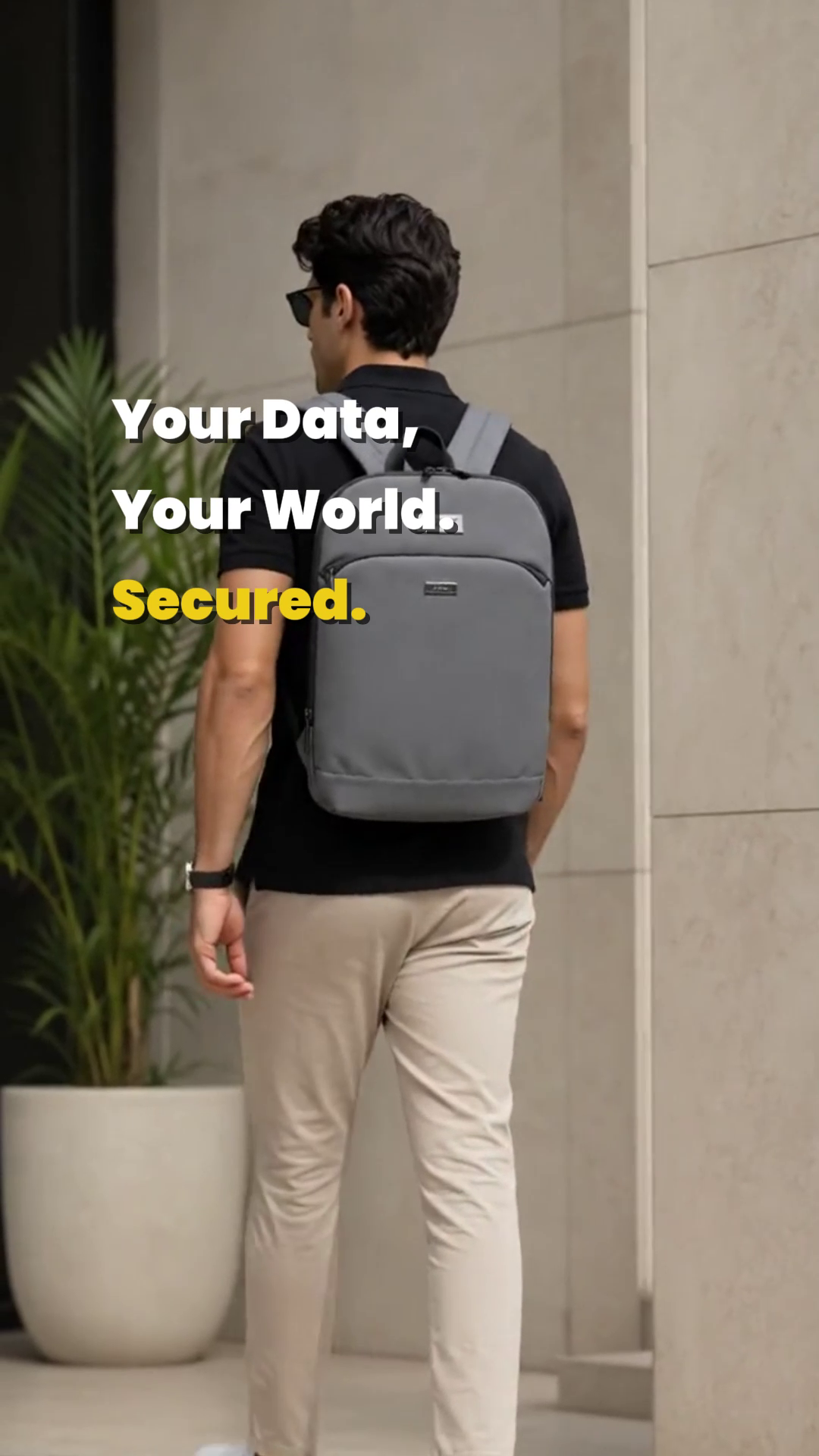 LUGGIT BioShield Lifestyle 2421 Biometric Laptop Backpack