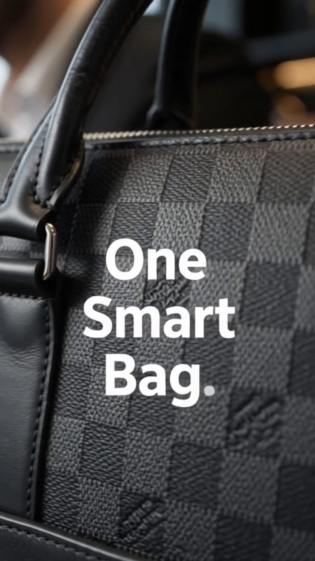 LUGGIT Signature Shield FL2422 ADVANCE Biometric office Bag, Black