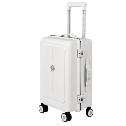 LUGGIT Tokyo – 3-Piece Premium Trolley Luggage Set | Zipperless Design | TSA Lock white