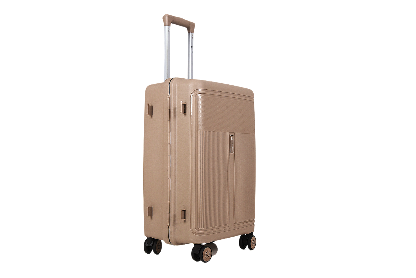 LUGGIT Osaka – 3-Piece Premium Trolley Luggage Set | Zipperless Design | TSA Lock- Champagne