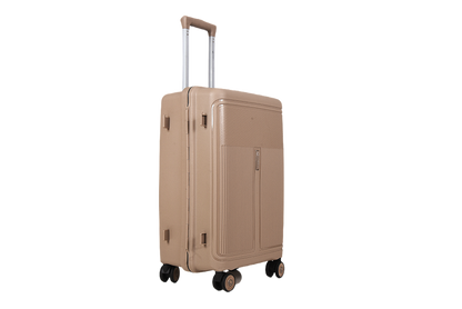 LUGGIT Osaka – 3-Piece Premium Trolley Luggage Set | Zipperless Design | TSA Lock- Champagne